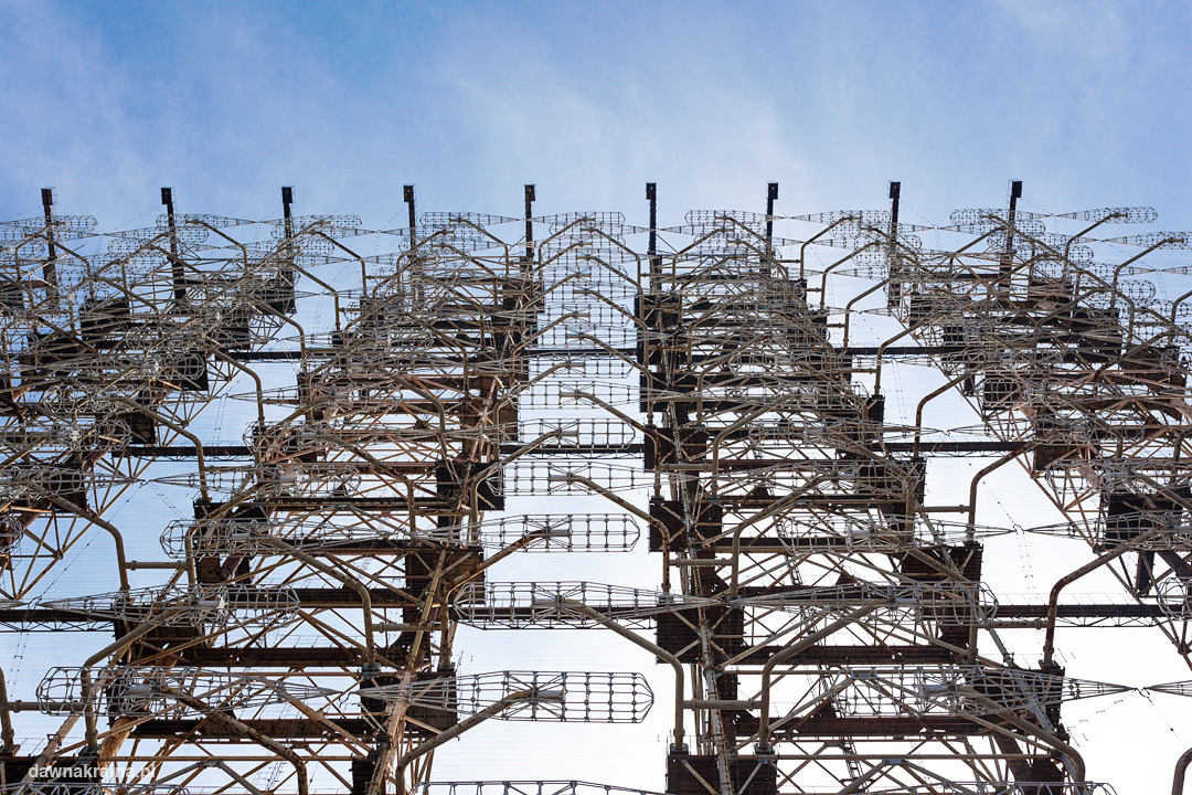 Radar Duga zwany Oko Moskwy w Czarnobyl 2