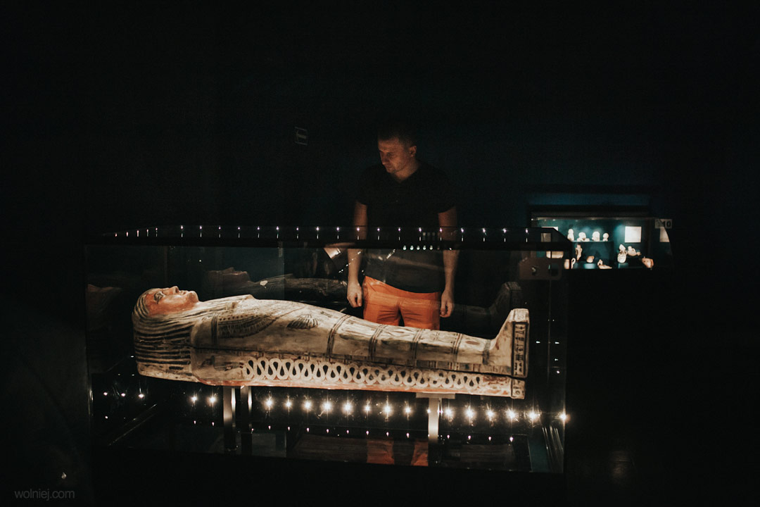 mumie w Muzeum Archeologicznym w Krakowie